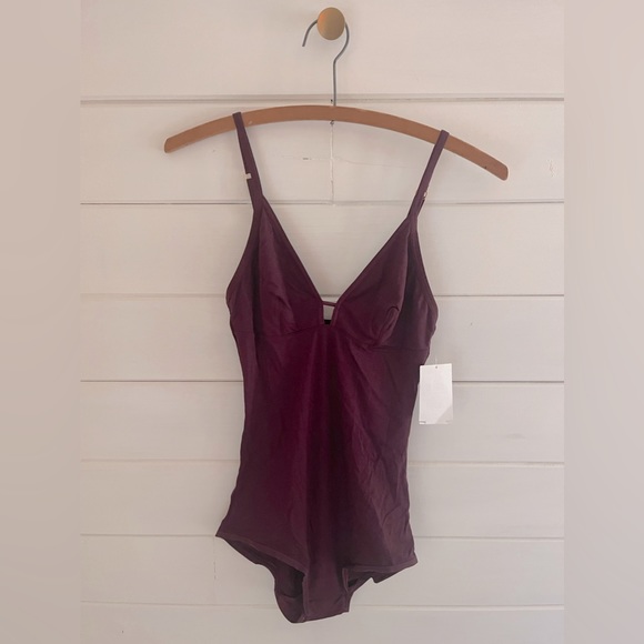 NWT LIVELY ALL DAY BODYSUIT Women’s SMALL in Plum - Picture 4 of 6